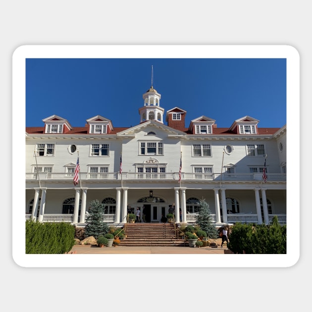 The Stanley Hotel Sticker by Ckauzmann